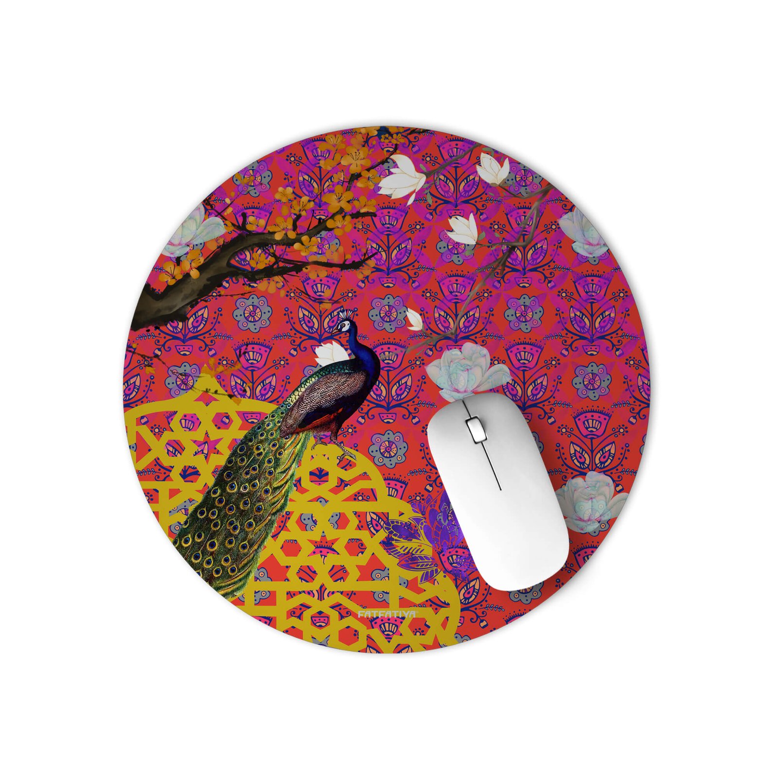 Peacock Designer Gaming Mouse Pad