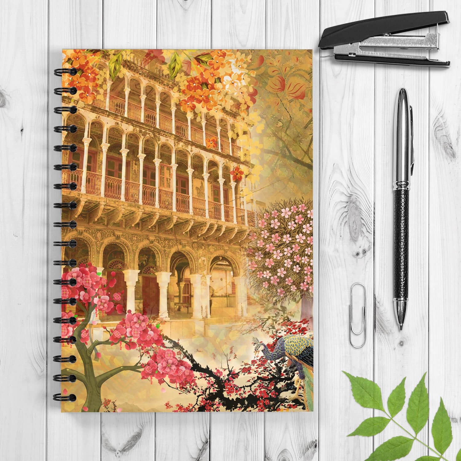 Historical Fort Spiral Notebook