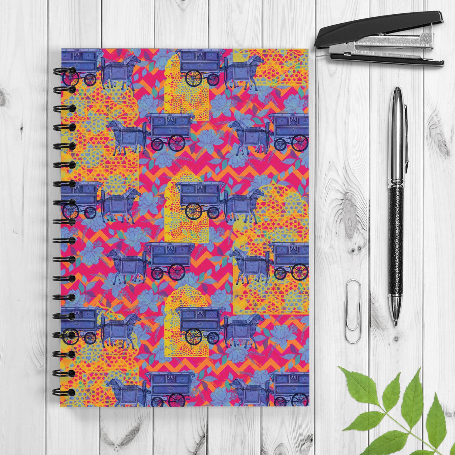 Indian Heritage Spiral Notebook