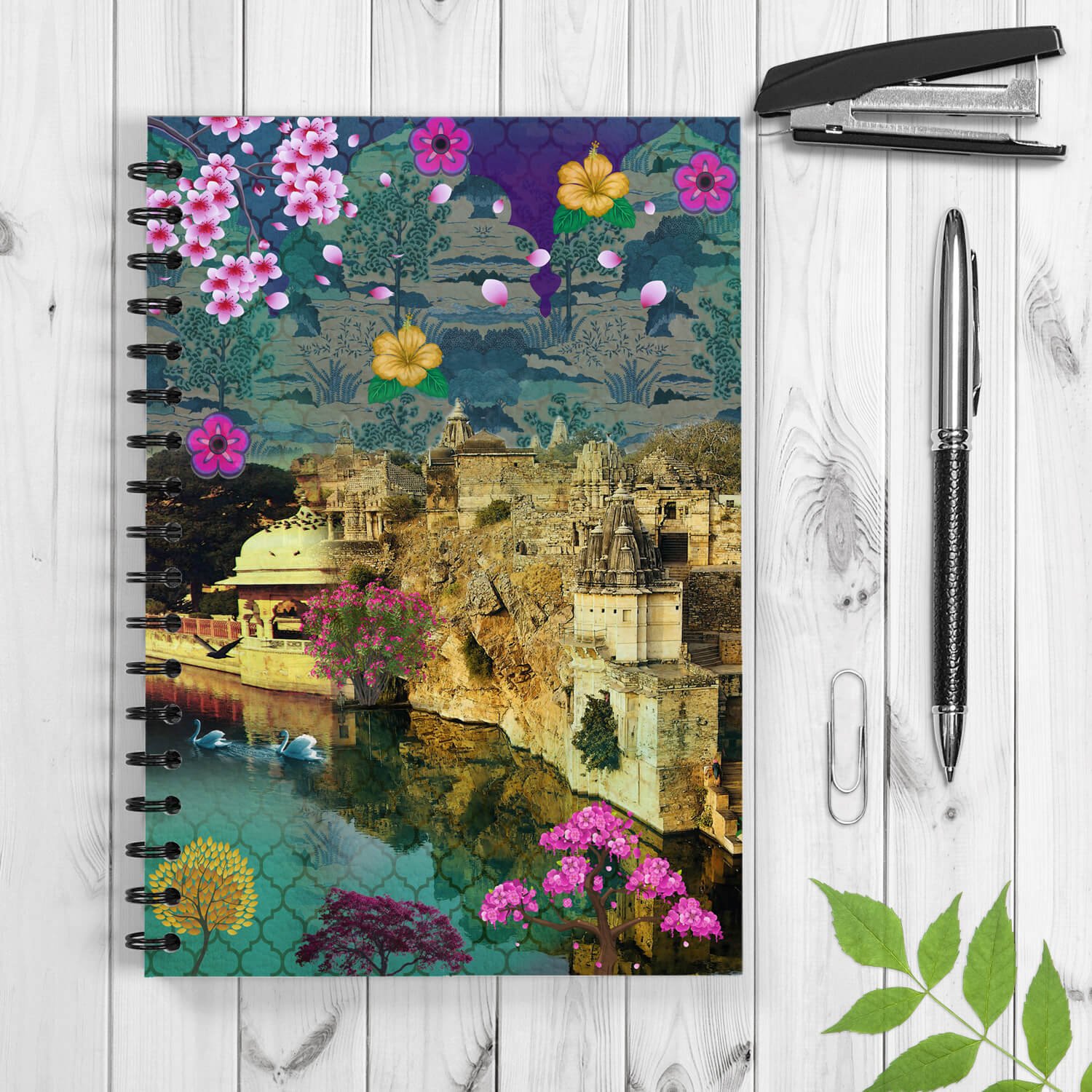 Beautiful Fort Spiral Notebook